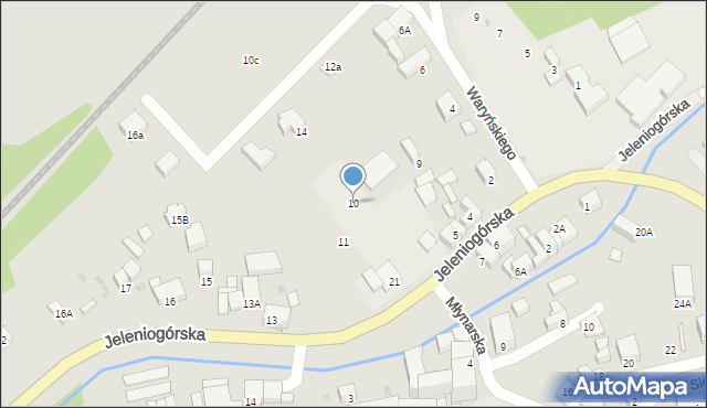 Bolków, Jeleniogórska, 10, mapa Bolków