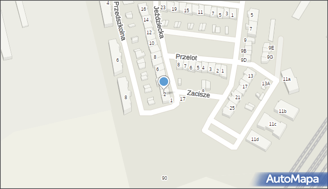 Czempiń, Jeździecka, 2, mapa Czempiń