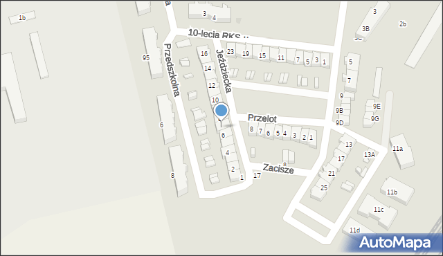 Czempiń, Jeździecka, 7, mapa Czempiń