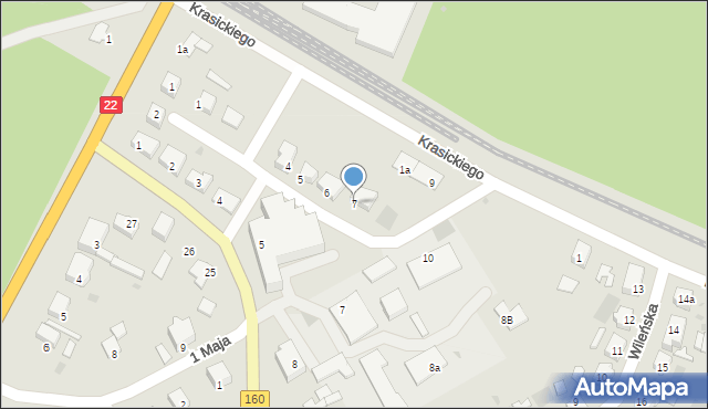 Dobiegniew, Jeńców Obozu II C, 7, mapa Dobiegniew