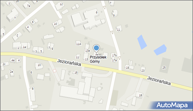 Dobre Miasto, Jeziorańska, 15, mapa Dobre Miasto