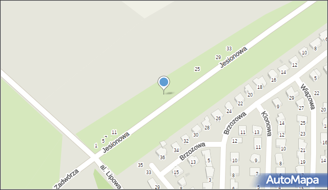 Głubczyce, Jesionowa, 19, mapa Głubczyce
