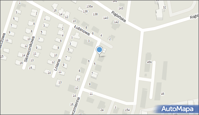 Inowrocław, Jęczmienna, 3, mapa Inowrocławia