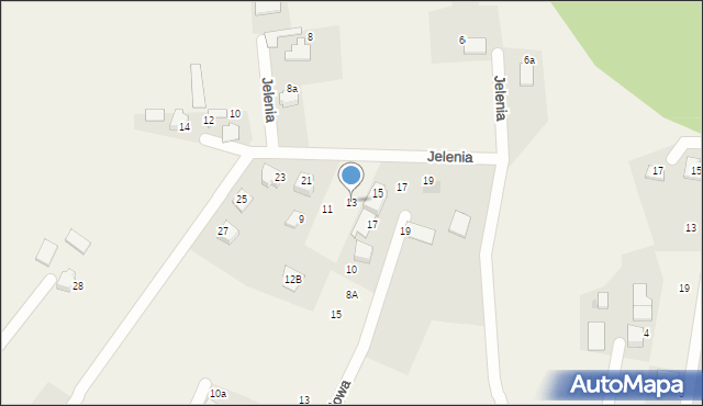 Jankowice, Jelenia, 13, mapa Jankowice