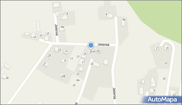 Jankowice, Jelenia, 17, mapa Jankowice