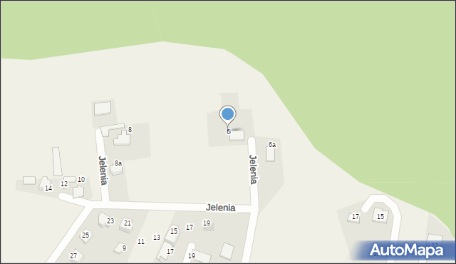 Jankowice, Jelenia, 6, mapa Jankowice