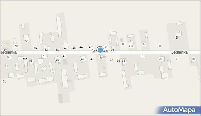 Jedlanka, Jedlanka, 39, mapa Jedlanka