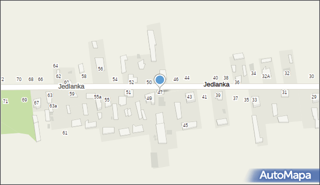 Jedlanka, Jedlanka, 47, mapa Jedlanka