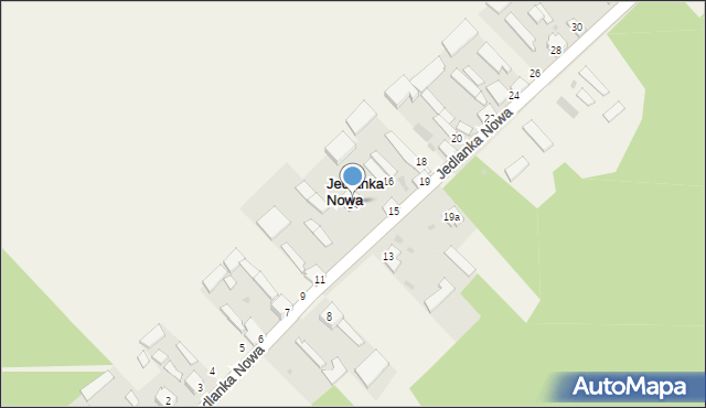 Jedlanka Nowa, Jedlanka Nowa, 14, mapa Jedlanka Nowa