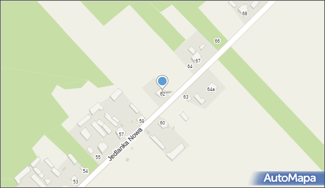 Jedlanka Nowa, Jedlanka Nowa, 62, mapa Jedlanka Nowa
