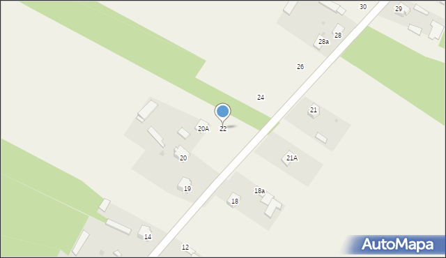 Jedlanka Stara, Jedlanka Stara, 22, mapa Jedlanka Stara