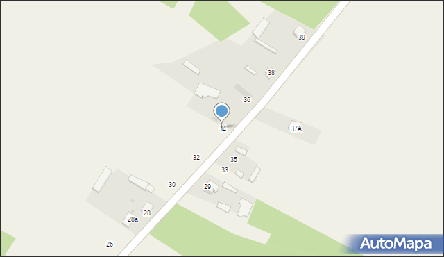 Jedlanka Stara, Jedlanka Stara, 34, mapa Jedlanka Stara