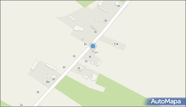 Jedlanka Stara, Jedlanka Stara, 37, mapa Jedlanka Stara