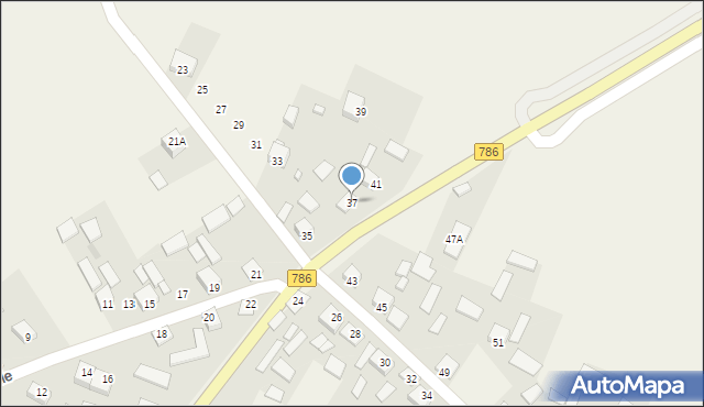 Jedle, Jedle, 37, mapa Jedle