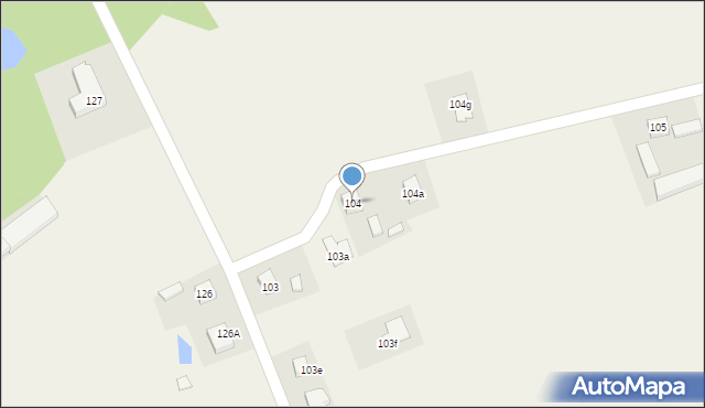 Jedlec, Jedlec, 104, mapa Jedlec