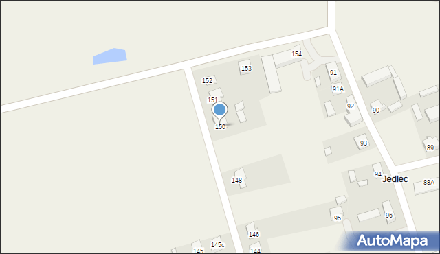 Jedlec, Jedlec, 150, mapa Jedlec