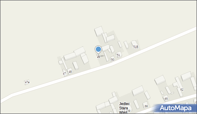 Jedlec, Jedlec, 49, mapa Jedlec