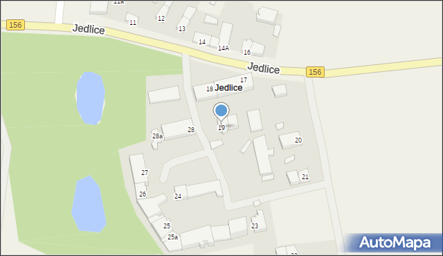 Jedlice, Jedlice, 19, mapa Jedlice