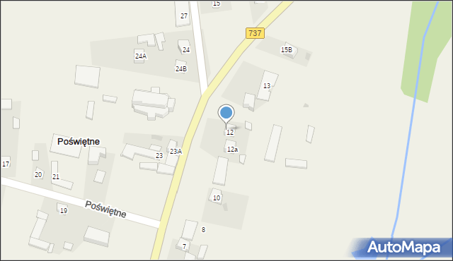 Jedlnia-Kolonia, Jedlnia-Kolonia, 13A, mapa Jedlnia-Kolonia