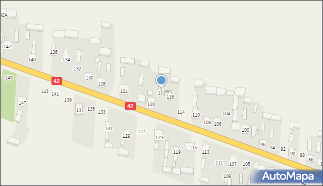 Jedlno Drugie, Jedlno Drugie, 118, mapa Jedlno Drugie