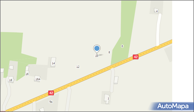 Jedlno Pierwsze, Jedlno Pierwsze, 10, mapa Jedlno Pierwsze