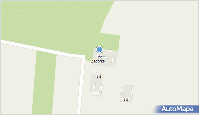 Jedlno Pierwsze, Jedlno Pierwsze, 150, mapa Jedlno Pierwsze