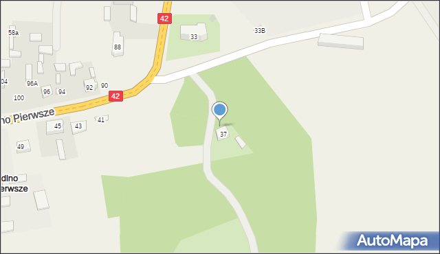 Jedlno Pierwsze, Jedlno Pierwsze, 39A, mapa Jedlno Pierwsze
