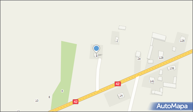 Jedlno Pierwsze, Jedlno Pierwsze, 4, mapa Jedlno Pierwsze