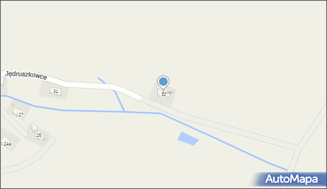 Jędruszkowce, Jędruszkowce, 32, mapa Jędruszkowce