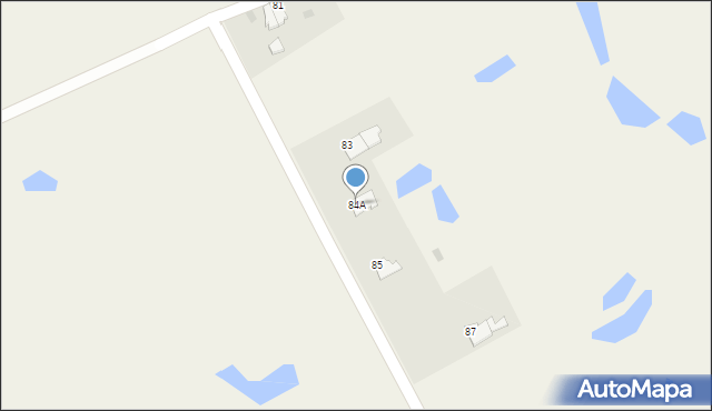 Jędrychówko, Jędrychówko, 84A, mapa Jędrychówko