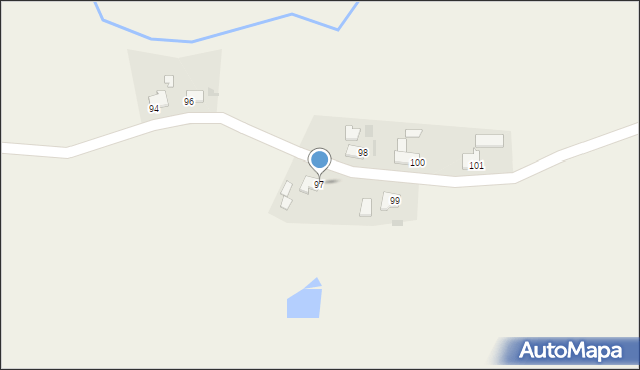 Jędrychówko, Jędrychówko, 97, mapa Jędrychówko