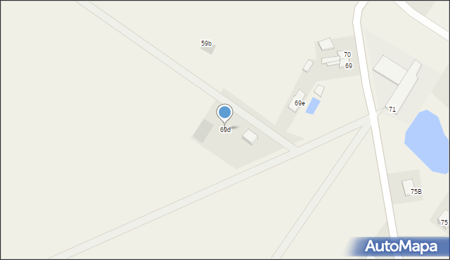 Jędrychowo, Jędrychowo, 69d, mapa Jędrychowo