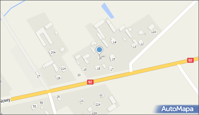 Jędrzejów Nowy, Jędrzejów Nowy, 17A, mapa Jędrzejów Nowy