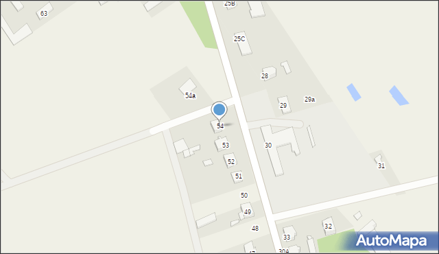 Jędrzejów Nowy, Jędrzejów Nowy, 54, mapa Jędrzejów Nowy