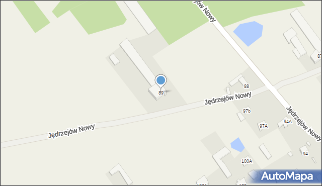 Jędrzejów Nowy, Jędrzejów Nowy, 89, mapa Jędrzejów Nowy