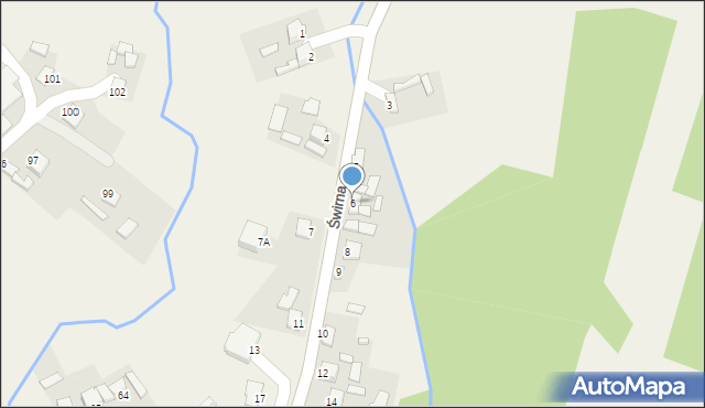 Jędrzejowice, Jędrzejowice, 6, mapa Jędrzejowice