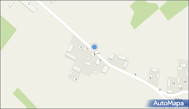 Jędrzejówka, Jędrzejówka, 6, mapa Jędrzejówka