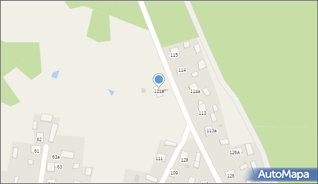 Jędrzejówka, Jędrzejówka, 111a, mapa Jędrzejówka