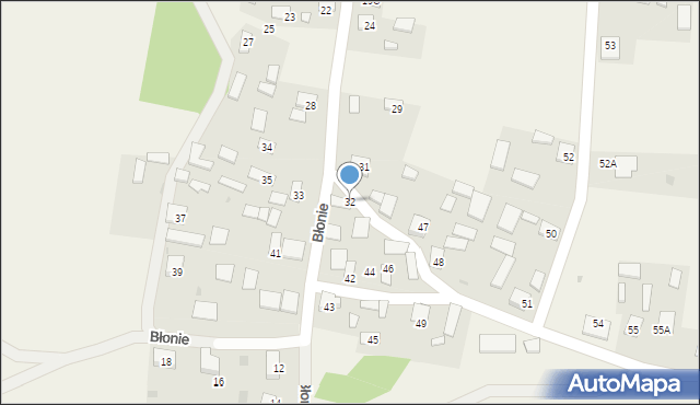Jędrzejówka, Jędrzejówka, 32, mapa Jędrzejówka
