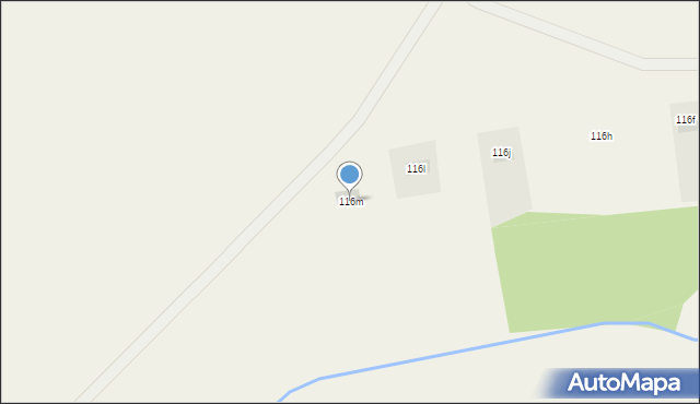 Jędrzychów, Jędrzychów, 116m, mapa Jędrzychów