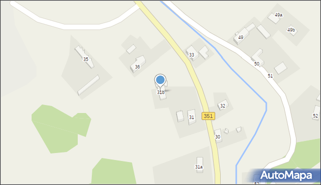 Jędrzychowice, Jędrzychowice, 31b, mapa Jędrzychowice