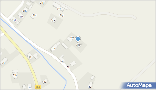 Jędrzychowice, Jędrzychowice, 49b, mapa Jędrzychowice