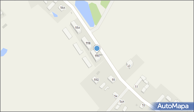 Jędrzychowice, Jędrzychowice, 55C, mapa Jędrzychowice