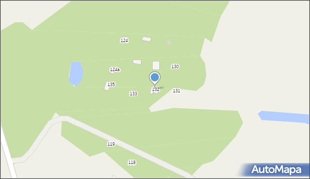 Jedzbark, Jedzbark, 132, mapa Jedzbark