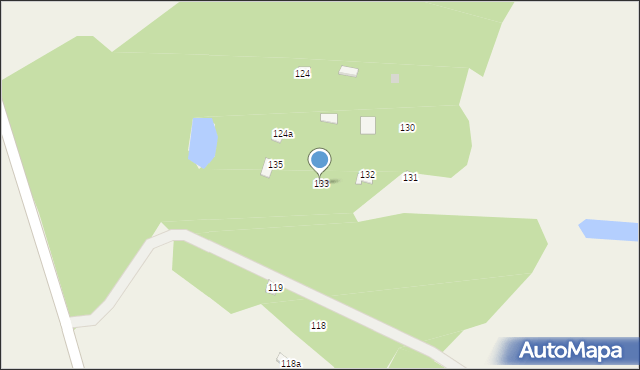 Jedzbark, Jedzbark, 133, mapa Jedzbark