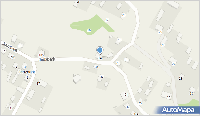 Jedzbark, Jedzbark, 14, mapa Jedzbark