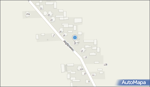 Jeglijowiec, Jeglijowiec, 15, mapa Jeglijowiec