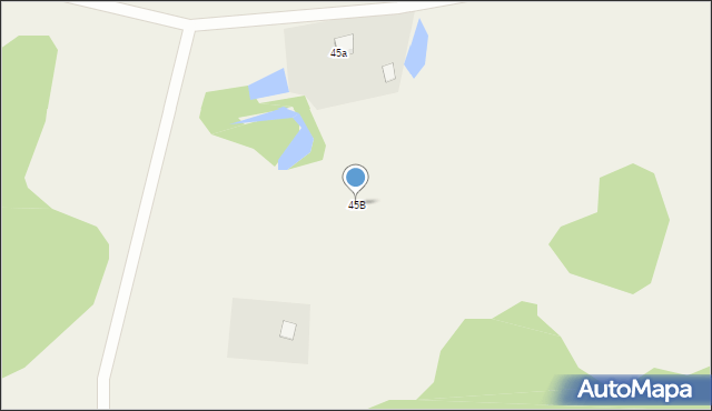 Jegliniec, Jegliniec, 45B, mapa Jegliniec