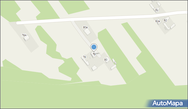 Jęgrzna, Jęgrzna, 79, mapa Jęgrzna