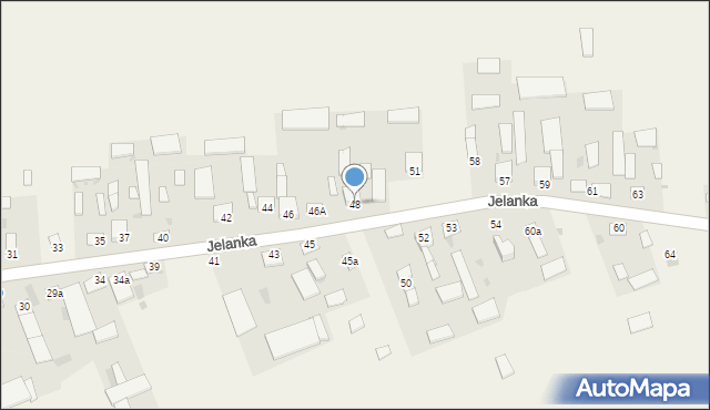 Jelanka, Jelanka, 48, mapa Jelanka